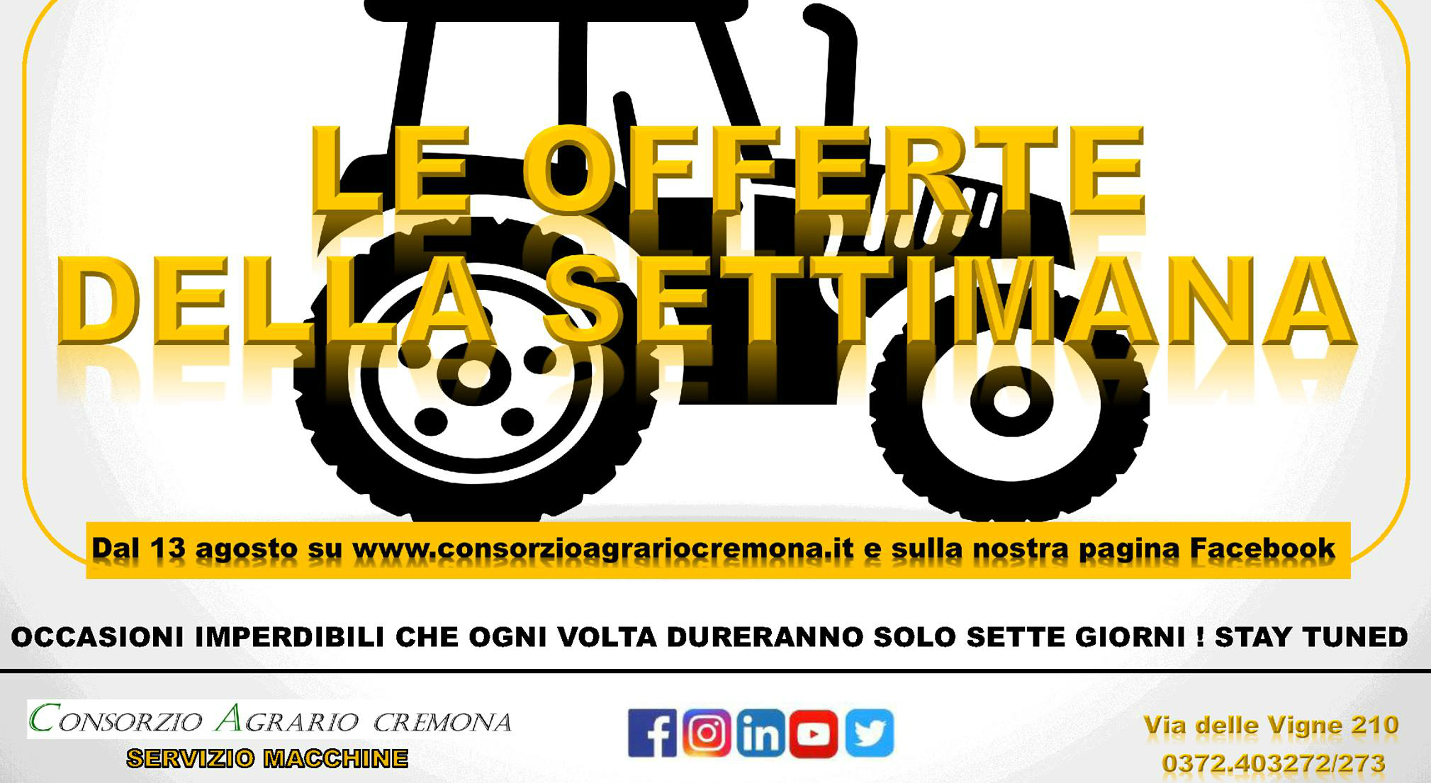 Le offerte della settimana