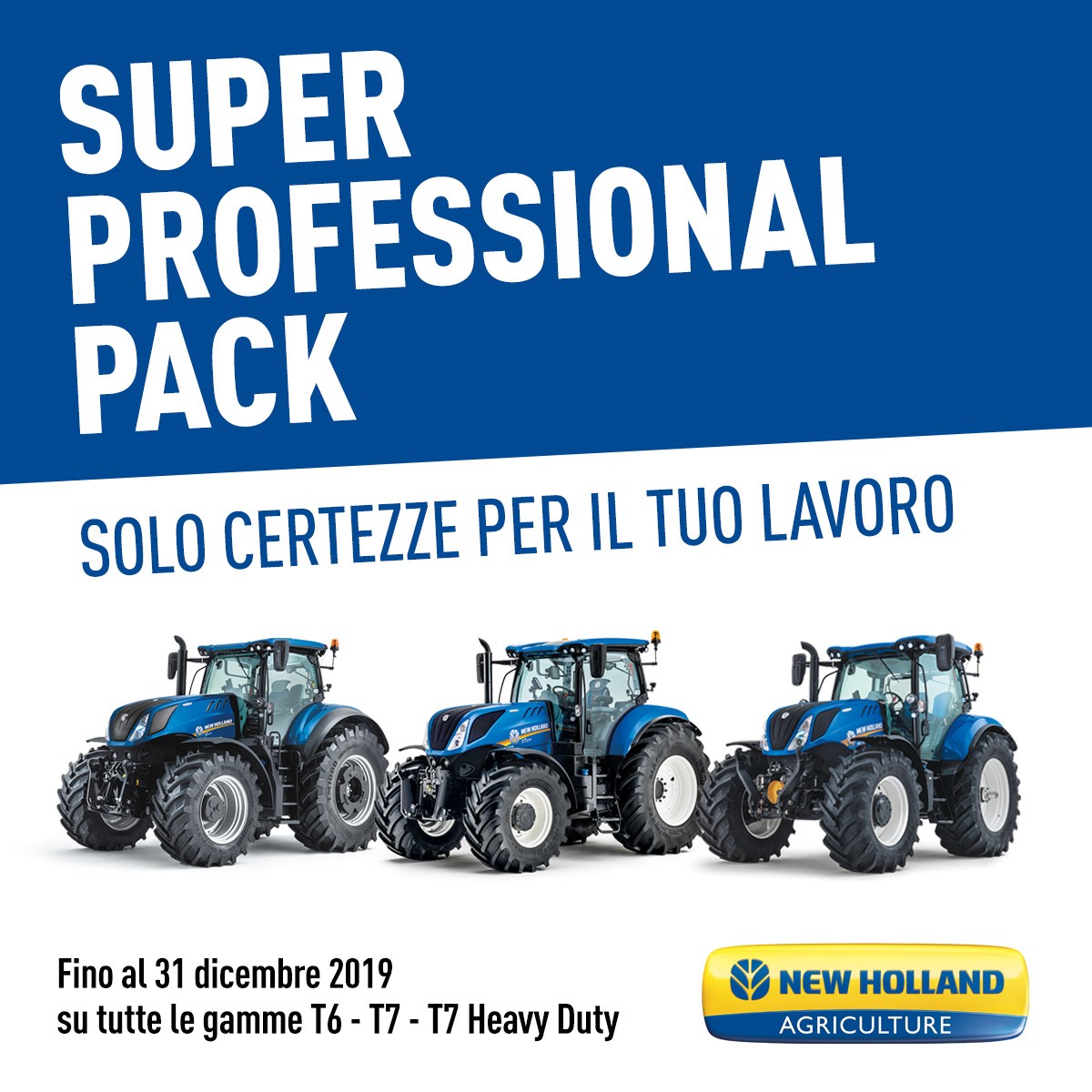 PROMOZIONI NEW HOLLAND VALIDE FINO AL 30 SETTEMBRE Consorzio Cremona